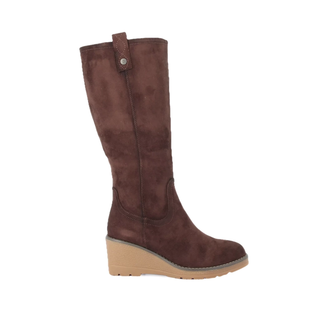 Image (2) de la chaussures Refresh - Bottes Marron en Cuir synthétique