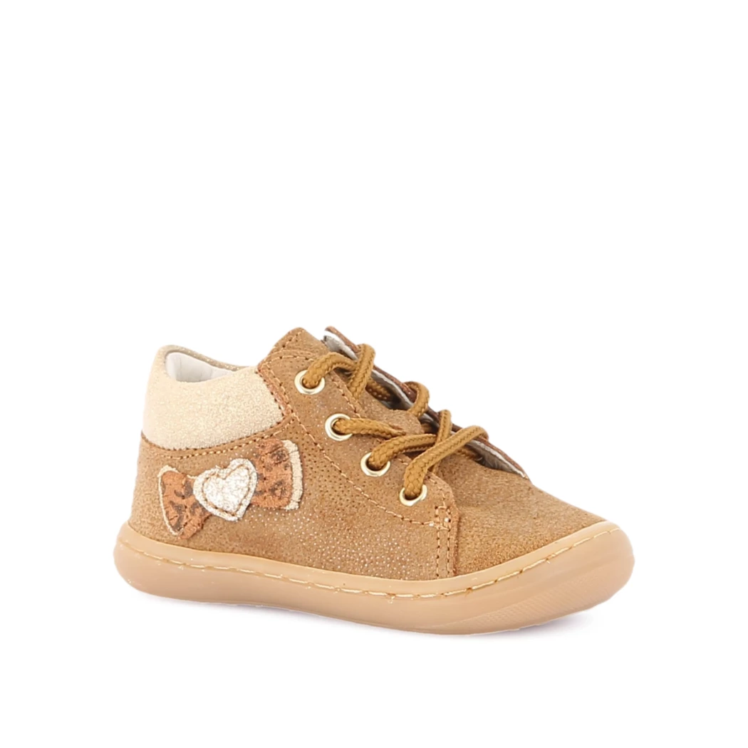 Image (1) de la chaussures Bellamy - Bottines Cuir naturel / Cognac en Cuir nubuck
