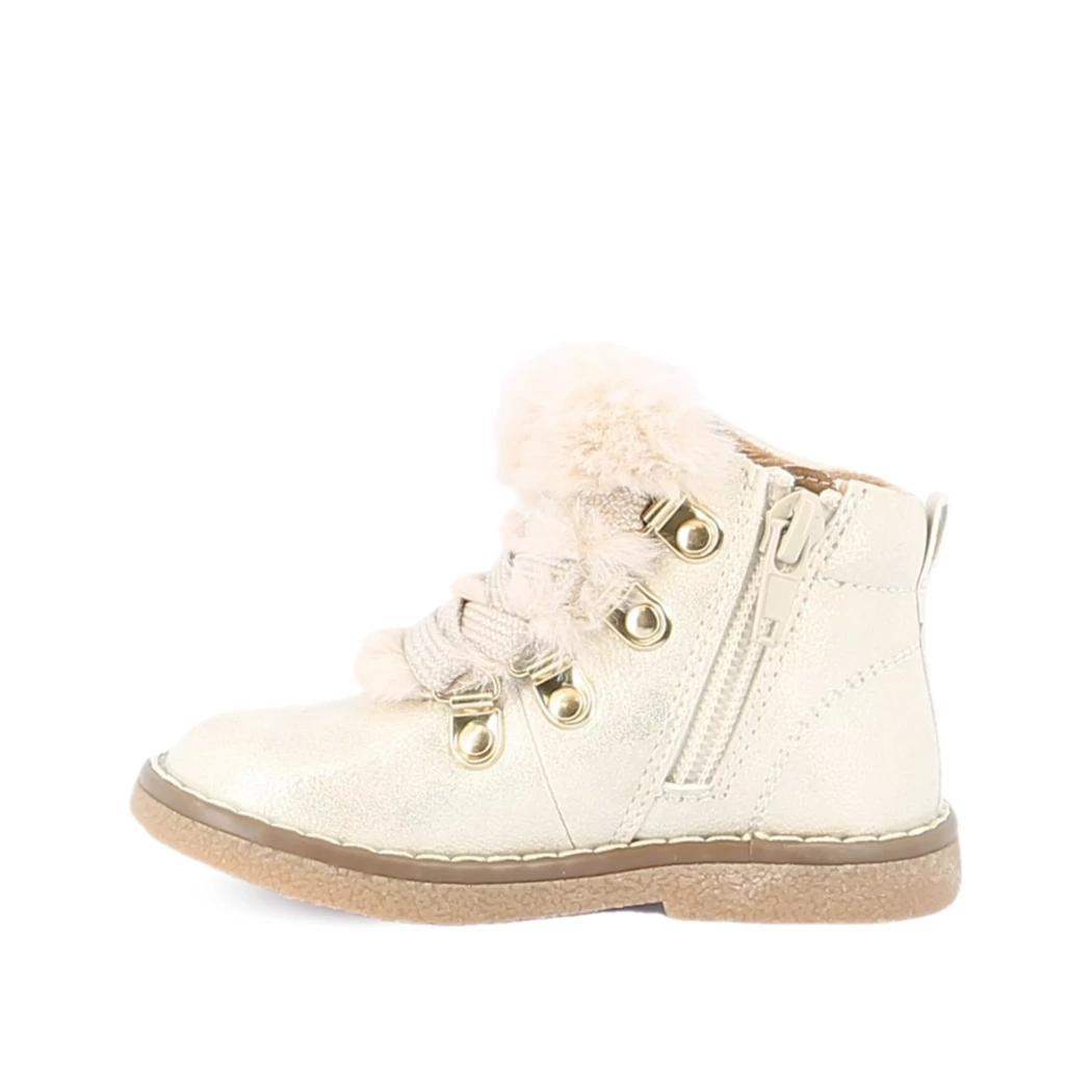 Image (4) de la chaussures Pretty Stories - Bottines Or / Bronze / Platine en Cuir synthétique