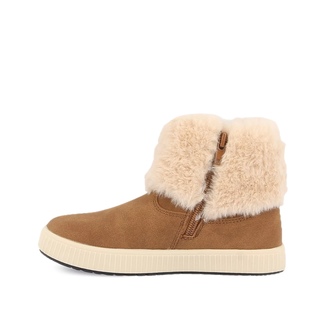 Image (4) de la chaussures Miss Boho - Boots Cuir naturel / Cognac en Cuir synthétique