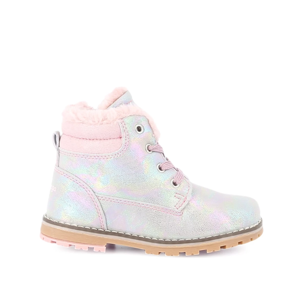 Image (2) de la chaussures Divina - Bottines Argent en Cuir synthétique