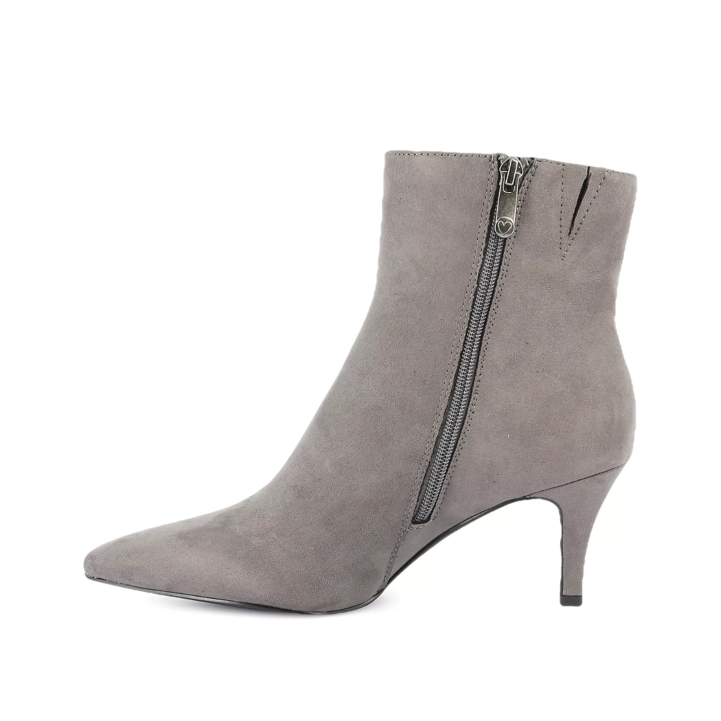 Image (4) de la chaussures Marco Tozzi - Boots Gris en Cuir synthétique