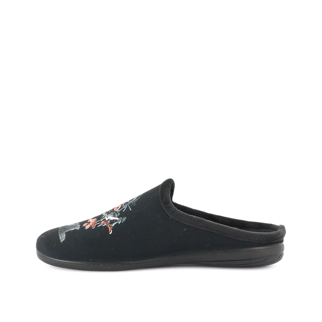 Image (4) de la chaussures Espadrille Basque - Pantoufles et Chaussons Noir en Textile
