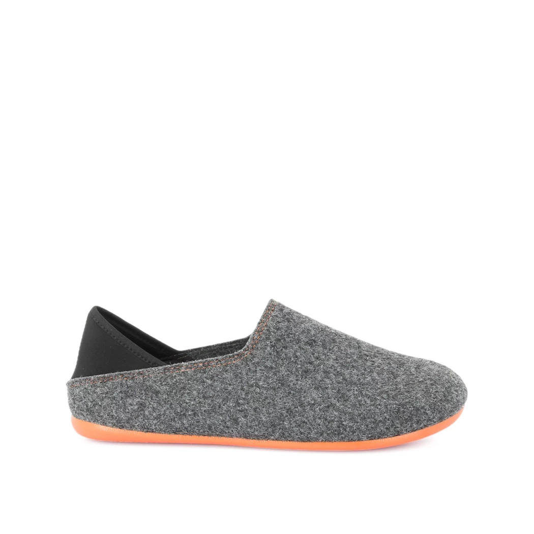 Image (2) de la chaussures Alter Native - Pantoufles et Chaussons Gris en Textile