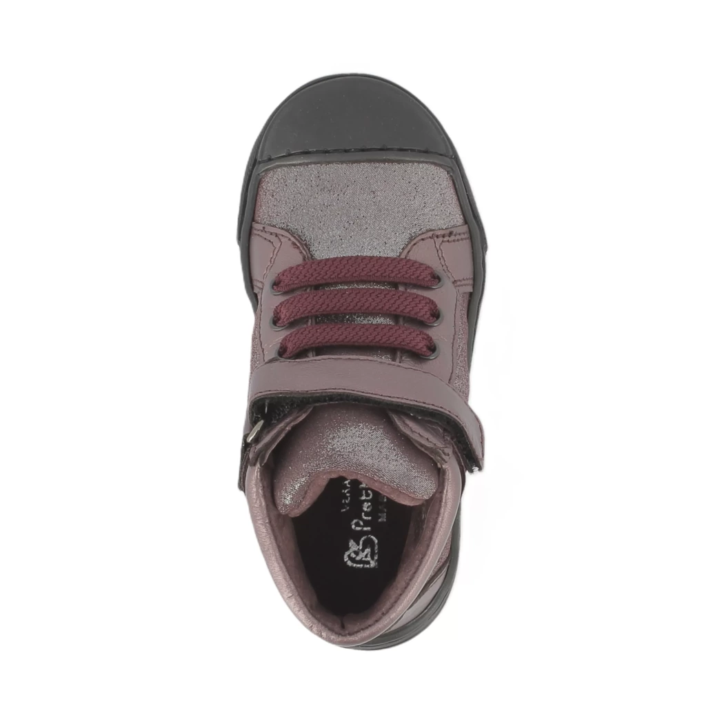 Image (6) de la chaussures Pretty Shoes - Bottines Bordeaux en Cuir