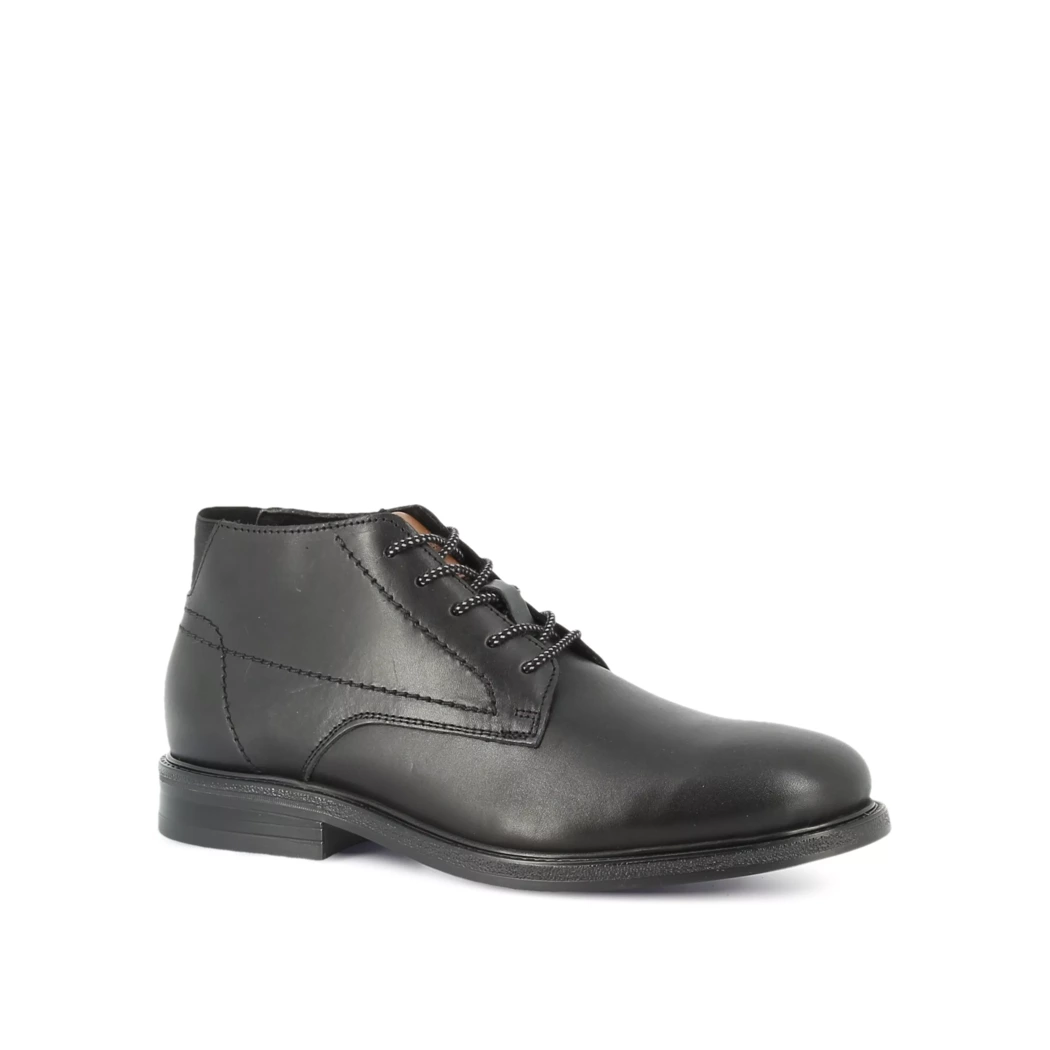 Image (1) de la chaussures Man Office - Bottines Noir en Cuir