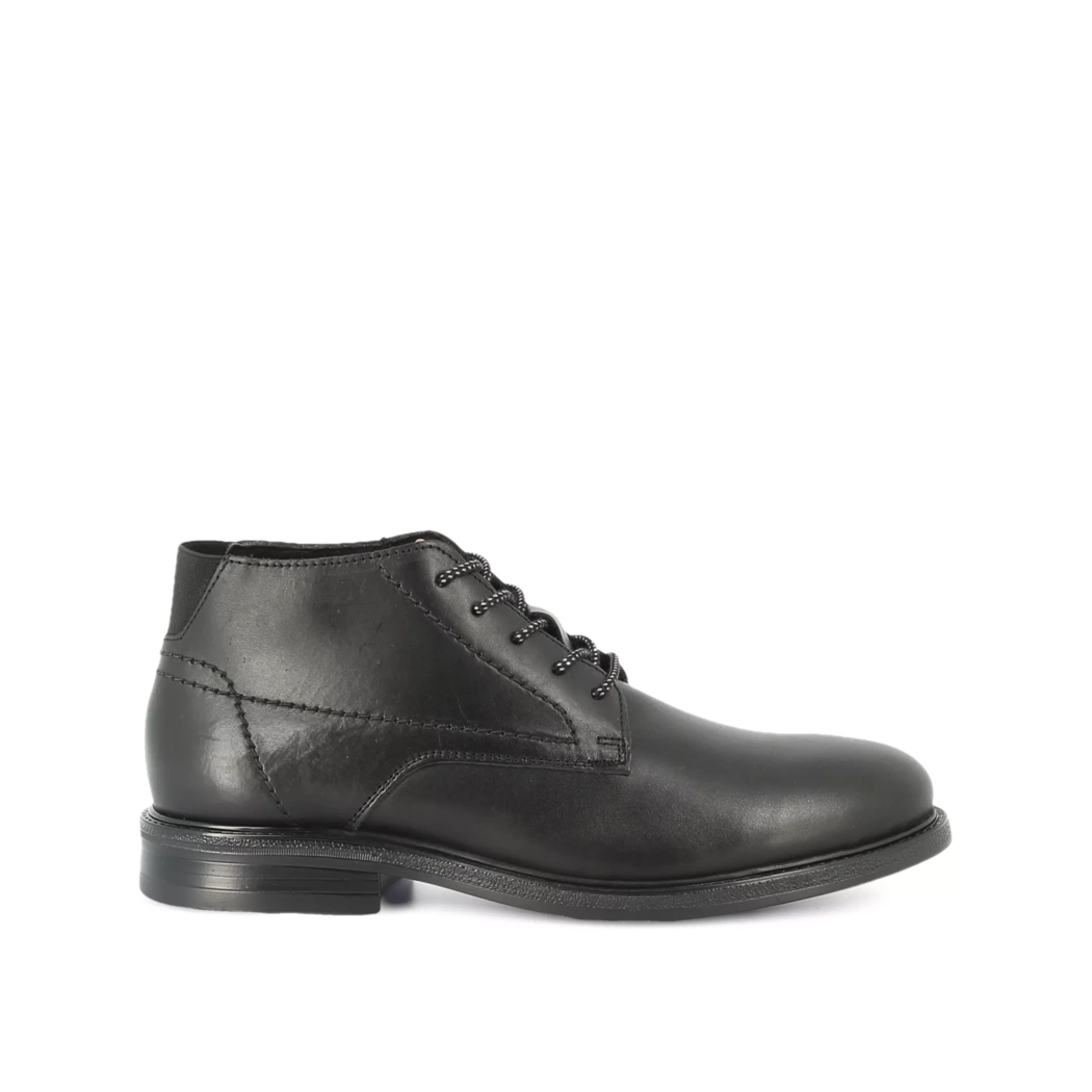 Image (2) de la chaussures Man Office - Bottines Noir en Cuir