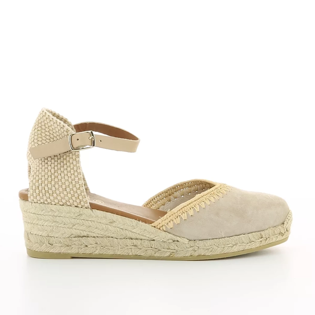 Image (2) de la chaussures Viguera - Escarpins Beige en Cuir nubuck