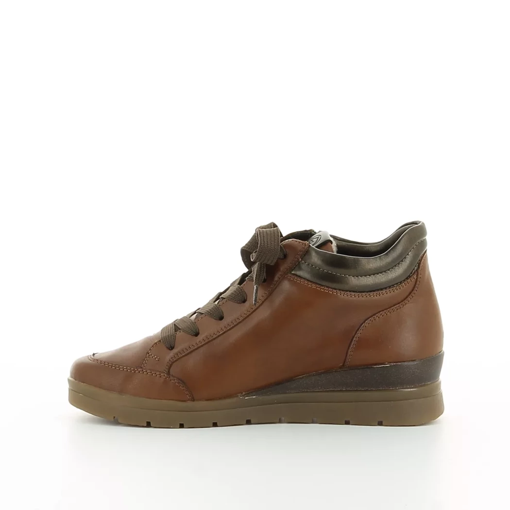 Image (4) de la chaussures Remonte - Bottines Cuir naturel / Cognac en Cuir