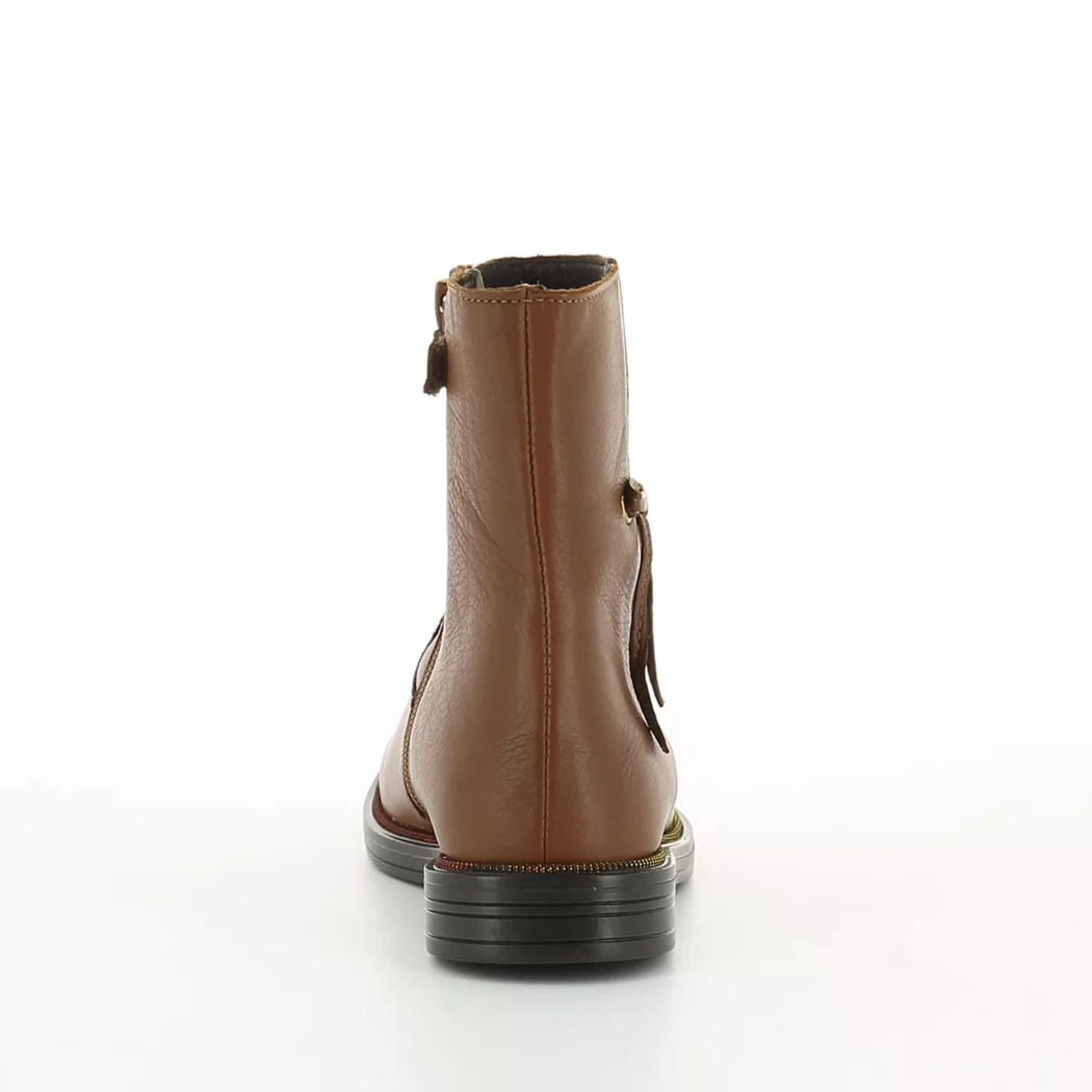 Image (3) de la chaussures Little David - Boots Cuir naturel / Cognac en Cuir