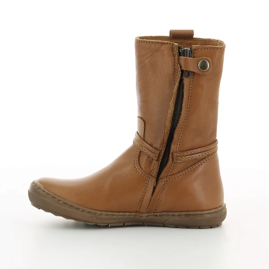 Image (4) de la chaussures Norvik - Boots Cuir naturel / Cognac en Cuir