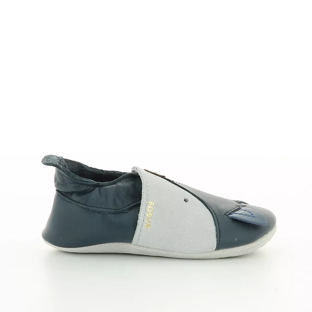 Image (2) de la chaussures Bobux - Chaussons bébé Bleu en Cuir
