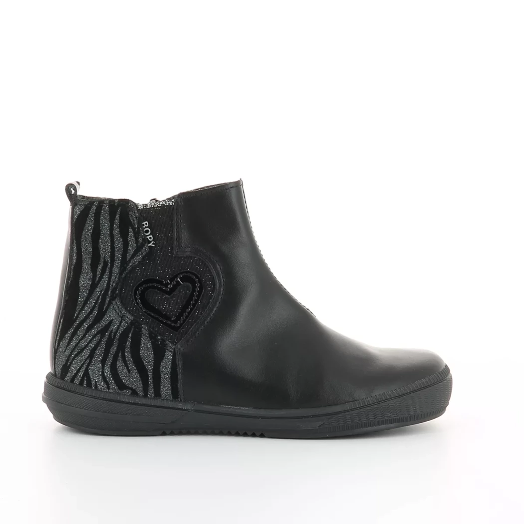 Image (2) de la chaussures Bopy - Boots Noir en Cuir