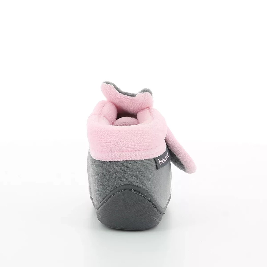 Image (3) de la chaussures Isotoner - Pantoufles et Chaussons Gris en Textile