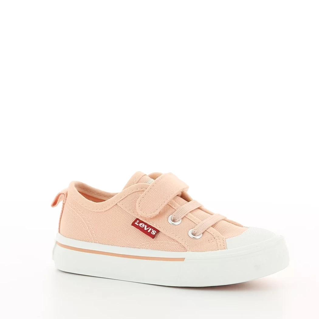 Image (1) de la chaussures Levi's - Baskets Rose en Textile