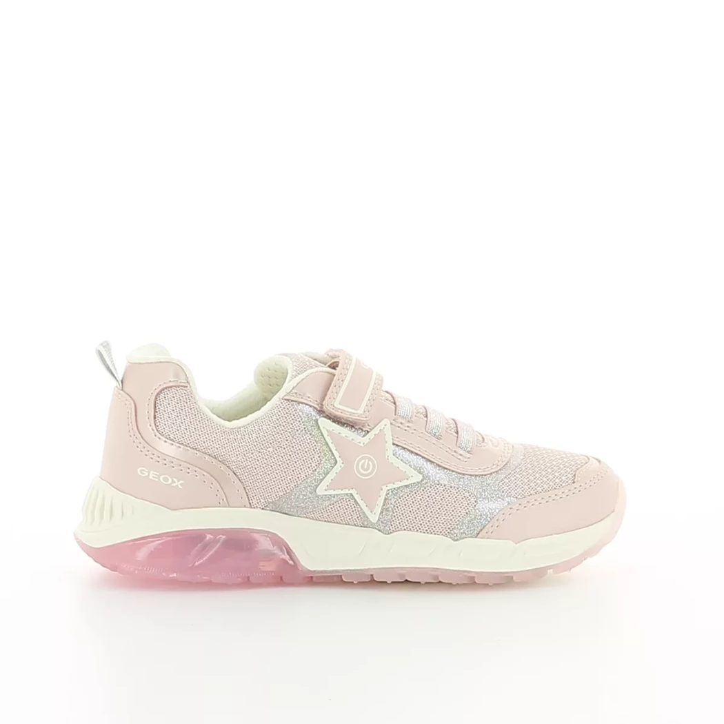 Image (2) de la chaussures Geox - Baskets Rose en Textile Image (2) de la chaussures Geox - Baskets Rose en Textile