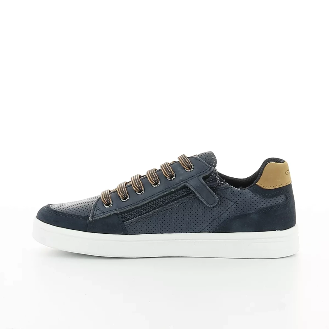Image (4) de la chaussures Geox - Baskets Bleu en Cuir Image (4) de la chaussures Geox - Baskets Bleu en Cuir