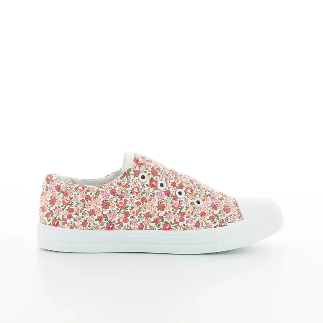 Image (2) de la chaussures BBS - Baskets Blanc en Textile