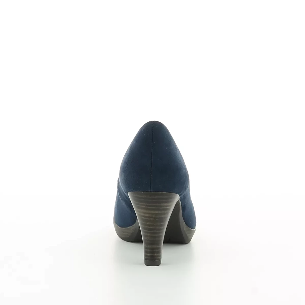 Image (3) de la chaussures Marco Tozzi - Escarpins Bleu en Cuir synthétique