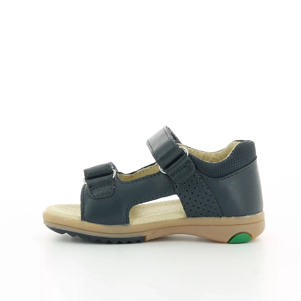 Image (4) de la chaussures Kickers - Sandales et Nu-Pieds Bleu en Cuir