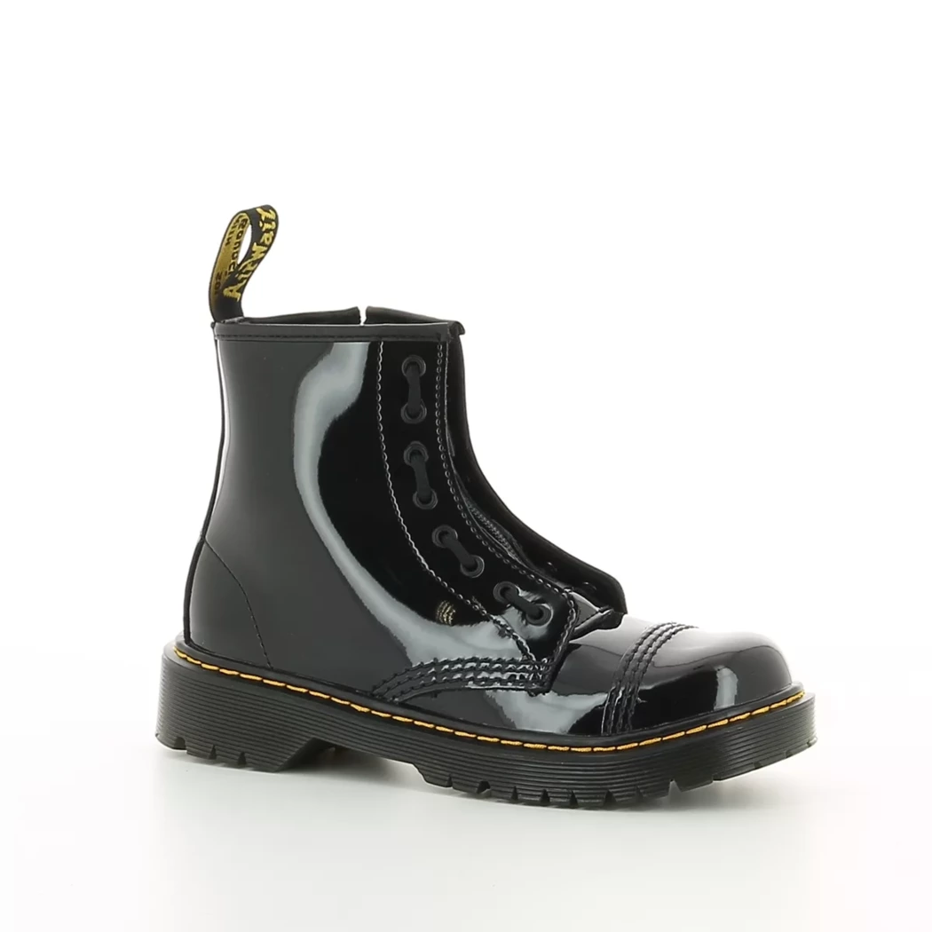 Image (1) de la chaussures Dr. Martens - Bottines Noir en Cuir vernis