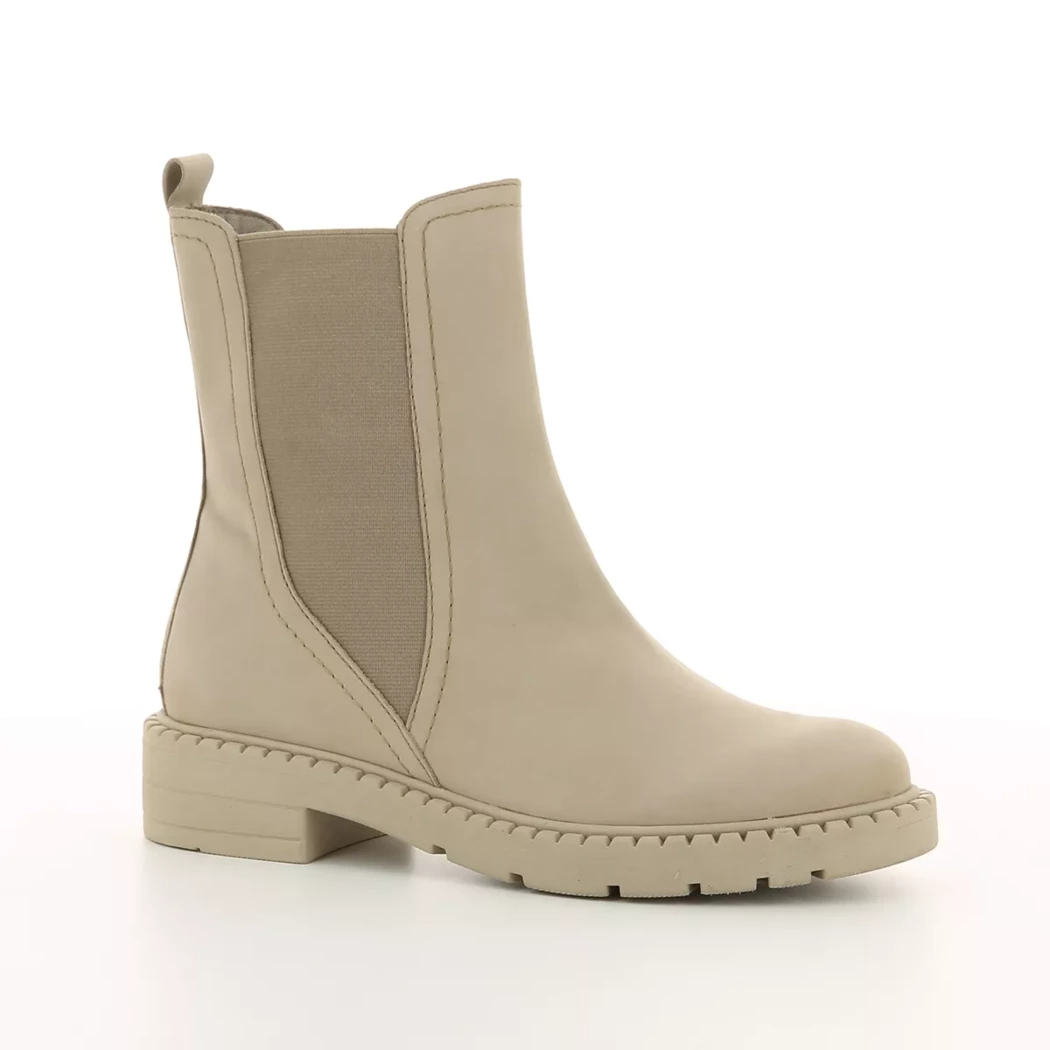 Image (1) de la chaussures Marco Tozzi - Boots Taupe en Cuir nubuck