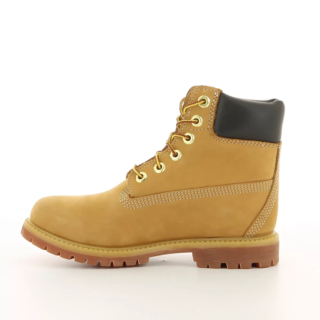 Image (4) de la chaussures Timberland - Bottines Cuir naturel / Cognac en Cuir nubuck