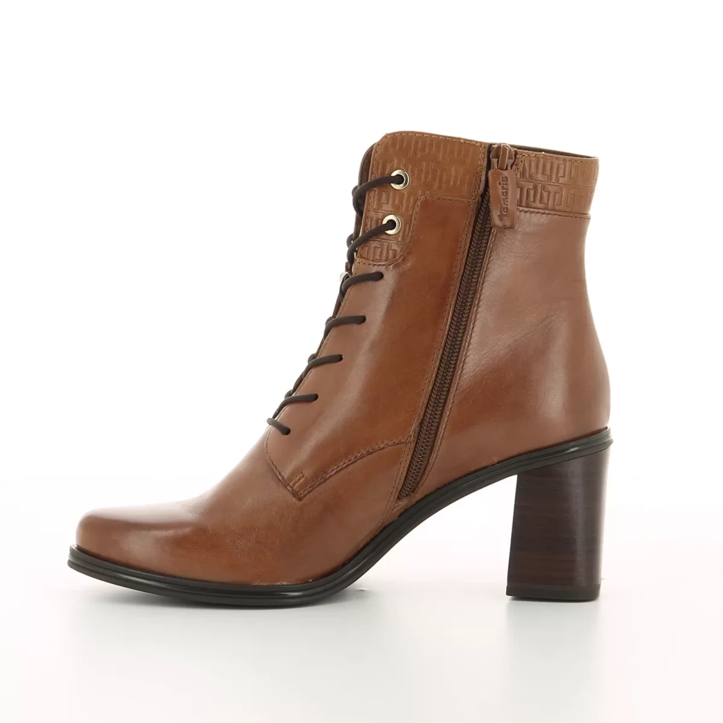 Image (4) de la chaussures Tamaris - Bottines Cuir naturel / Cognac en Cuir