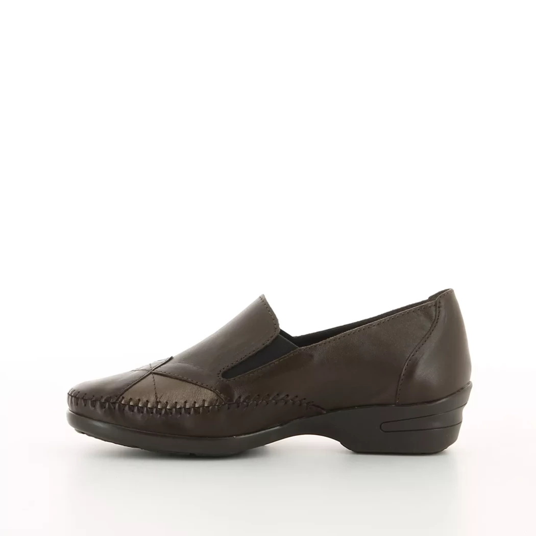 Image (4) de la chaussures Kiarflex - Mocassins Marron en Cuir