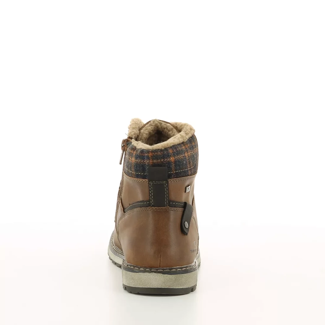 Image (3) de la chaussures Tom Tailor - Bottines Cuir naturel / Cognac en Cuir synthétique Image (3) de la chaussures Tom Tailor - Bottines Cuir naturel / Cognac en Cuir synthétique