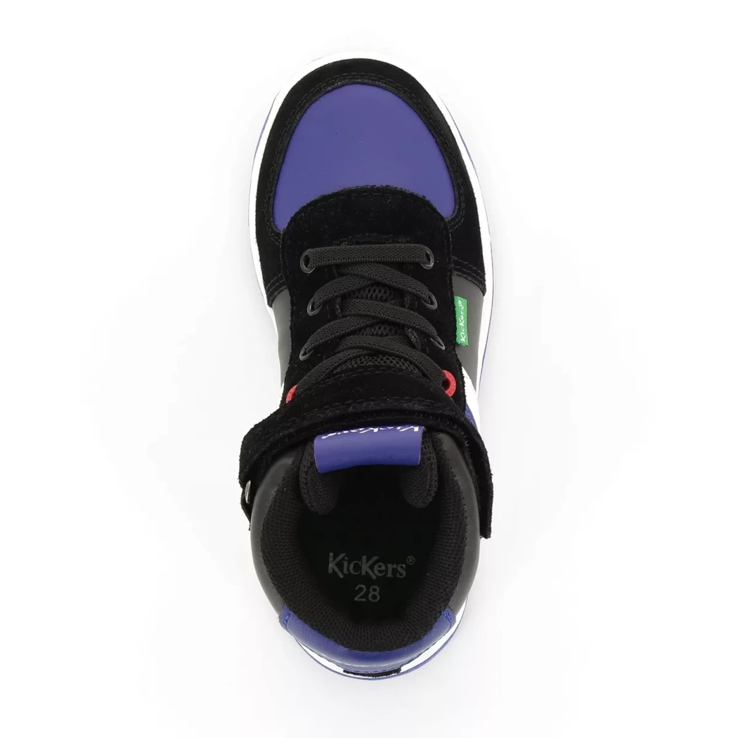Image (6) de la chaussures Kickers - Bottines Noir en Cuir synthétique
