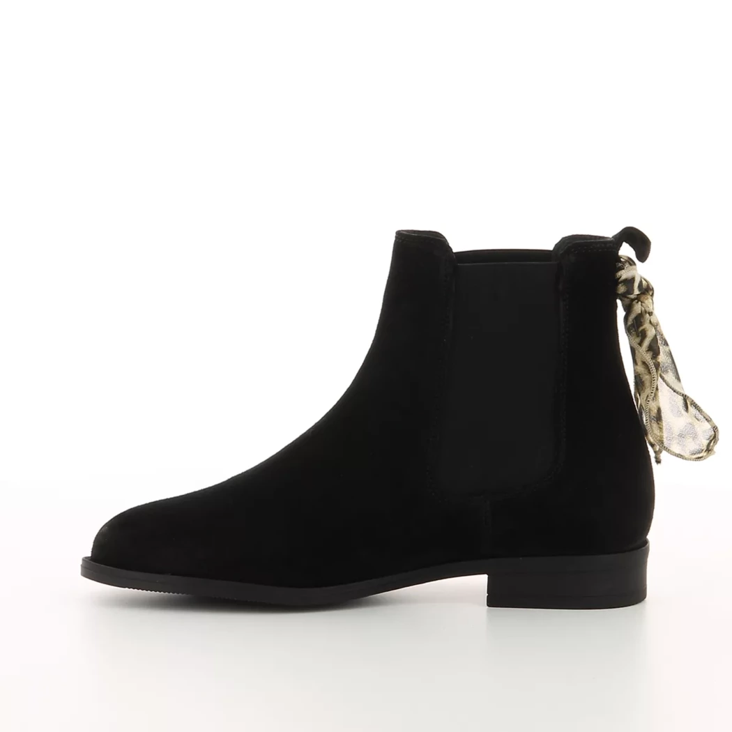 Image (4) de la chaussures Goodstep - Boots Noir en Cuir nubuck