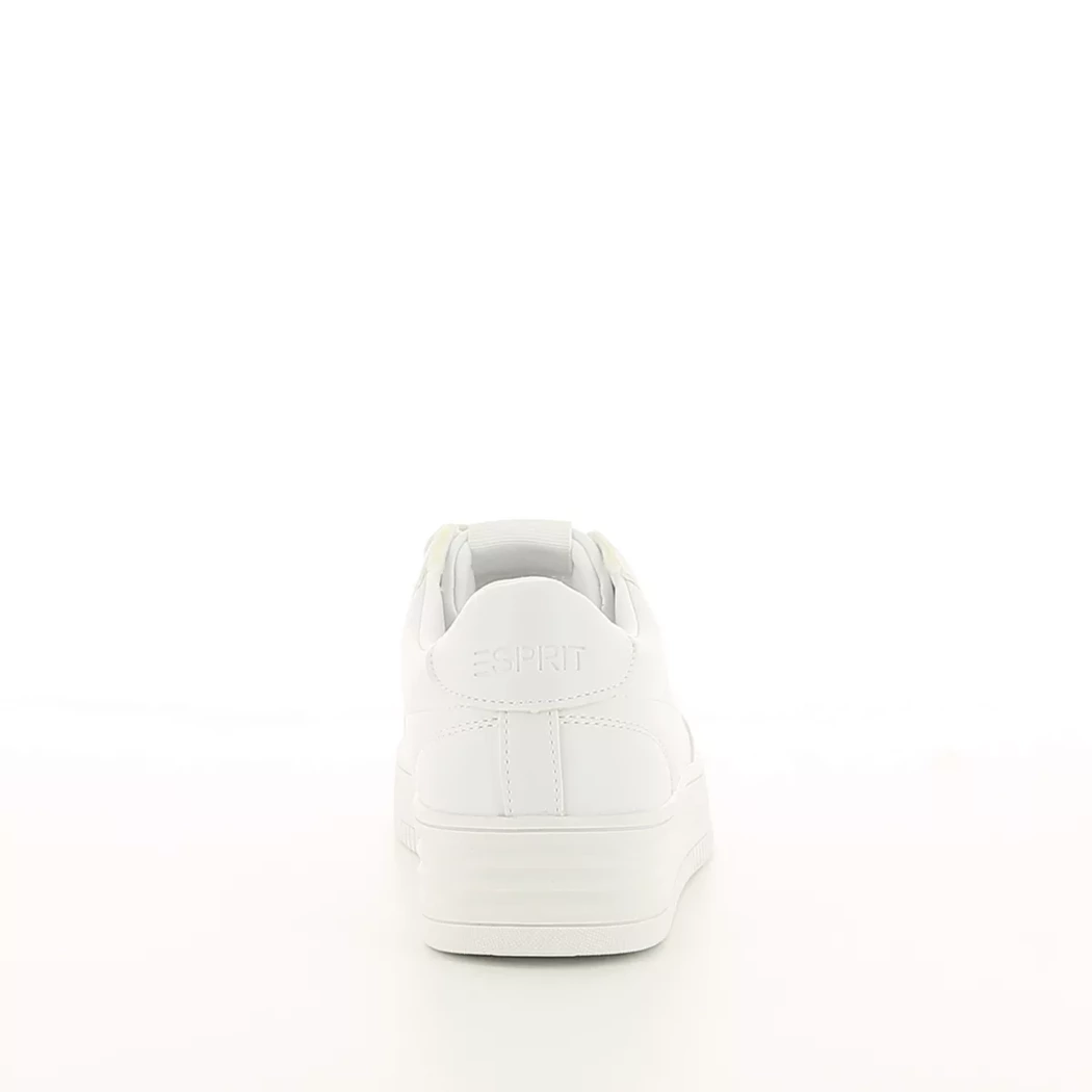 Image (3) de la chaussures Esprit - Baskets Blanc en Cuir synthétique