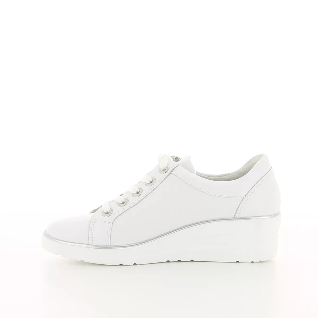 Image (4) de la chaussures Remonte - Baskets Blanc en Cuir