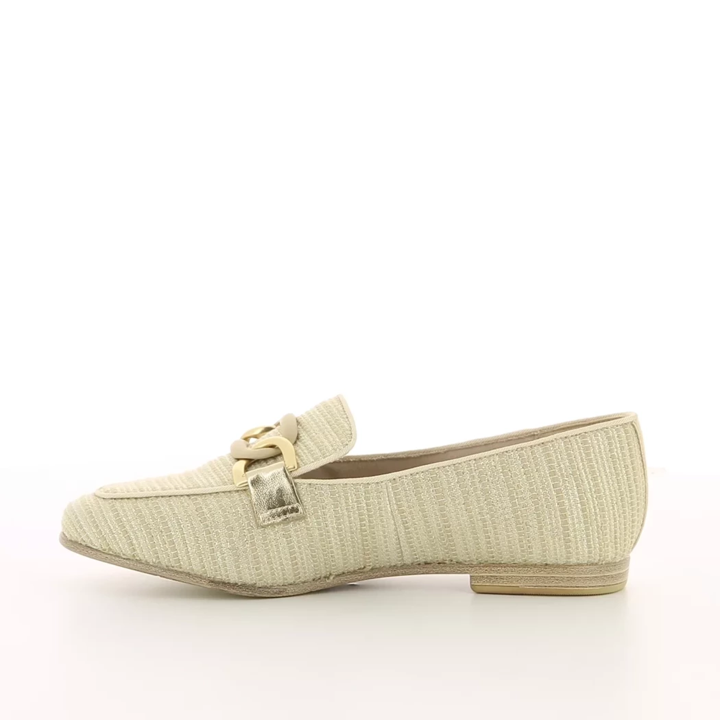 Image (4) de la chaussures Tamaris - Mocassins Beige en Textile