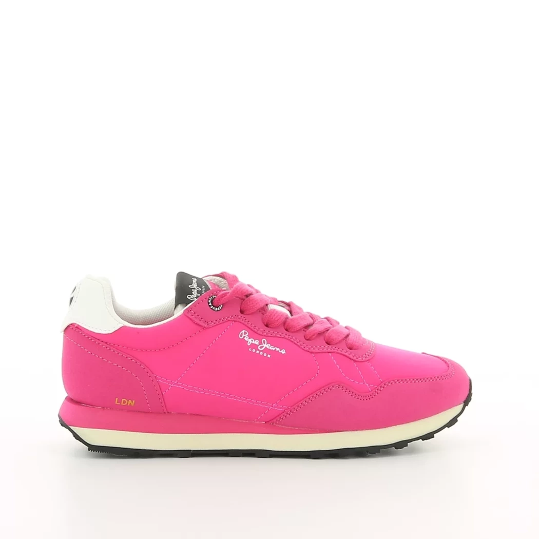Image (2) de la chaussures Pepe Jeans - Baskets Rose en Textile Image (2) de la chaussures Pepe Jeans - Baskets Rose en Textile