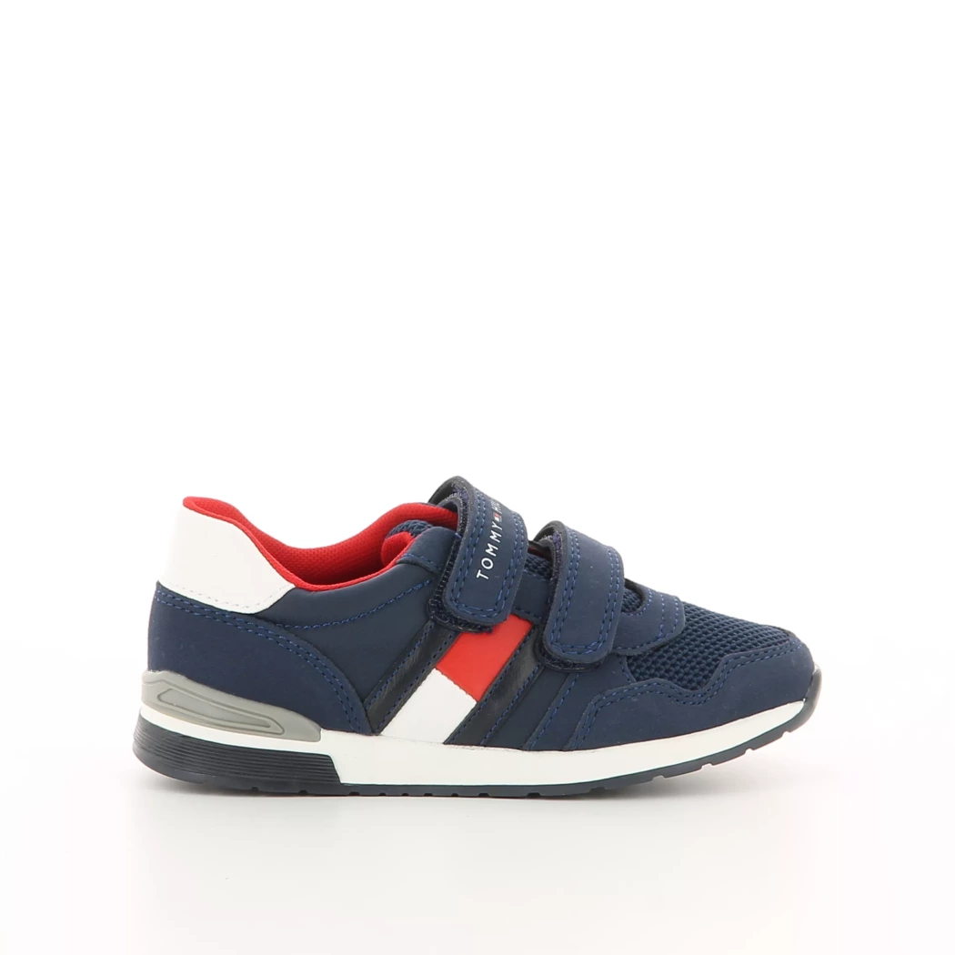 Image (2) de la chaussures Tommy Hilfiger - Baskets Bleu en Cuir synthétique Image (2) de la chaussures Tommy Hilfiger - Baskets Bleu en Cuir synthétique