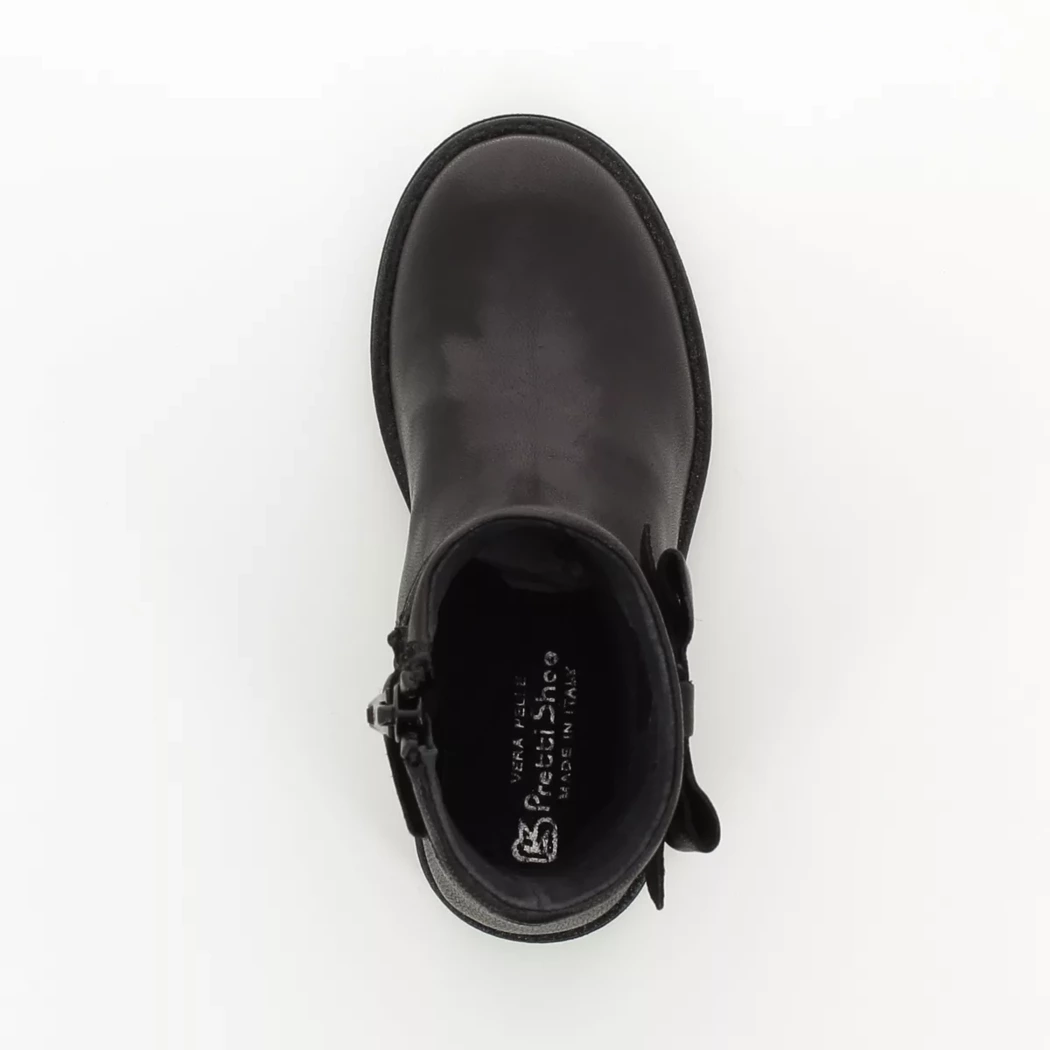 Image (6) de la chaussures Pretty Shoes - Boots Noir en Cuir