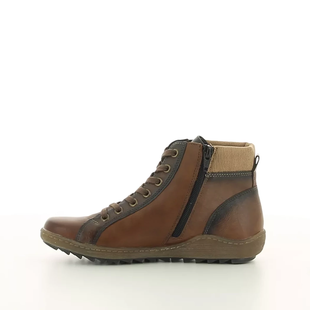 Image (4) de la chaussures Remonte - Bottines Cuir naturel / Cognac en Cuir