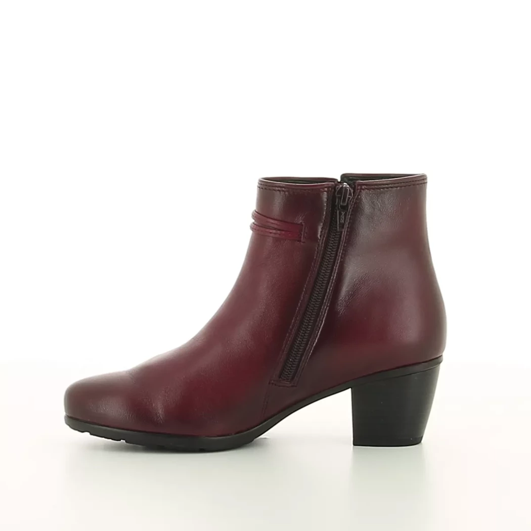 Image (4) de la chaussures Gabor - Boots Bordeaux en Cuir