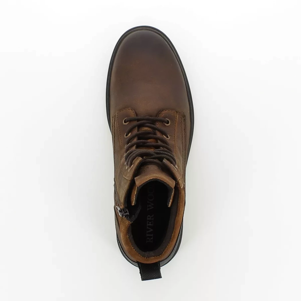 Image (6) de la chaussures Riverwoods - Bottines Cuir naturel / Cognac en Cuir
