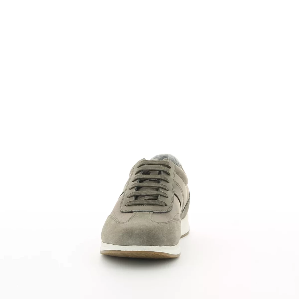 Image (5) de la chaussures Geox - Baskets Taupe en Cuir nubuck