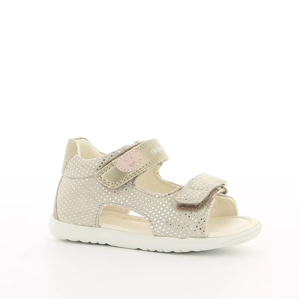 Image (1) de la chaussures Geox - Sandales et Nu-Pieds Beige en Cuir nubuck