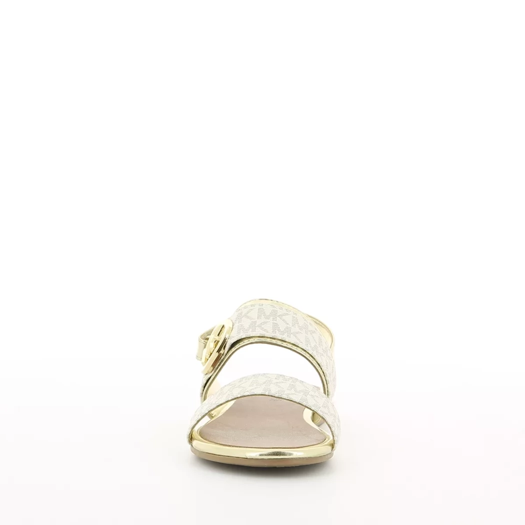 Image (5) de la chaussures Michael Kors Kids - Sandales et Nu-Pieds Beige en Cuir synthétique