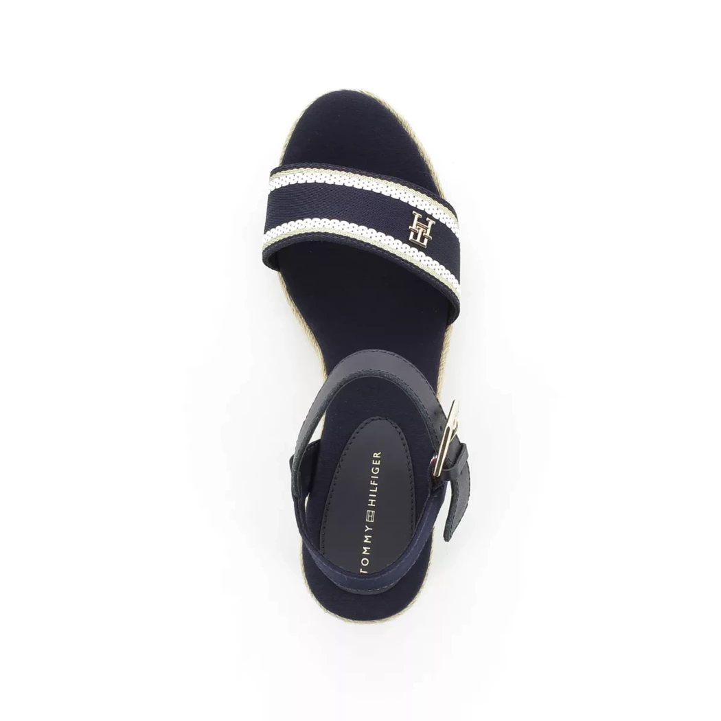 Image (6) de la chaussures Tommy Hilfiger - Sandales et Nu-Pieds Bleu en Textile