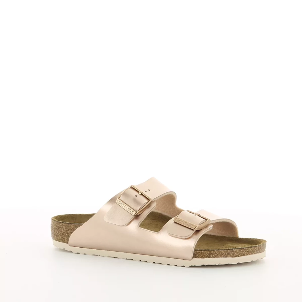 Image (1) de la chaussures Birkenstock - Mules et Sabots Rose en Cuir synthétique