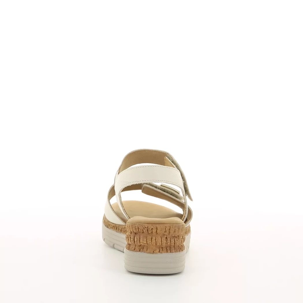 Image (3) de la chaussures Gabor - Sandales et Nu-Pieds Beige en Cuir Image (3) de la chaussures Gabor - Sandales et Nu-Pieds Beige en Cuir