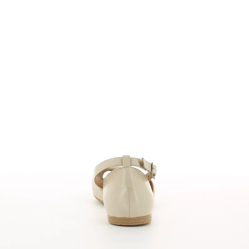 Image (3) de la chaussures Miz Mooz - Escarpins Beige en Cuir