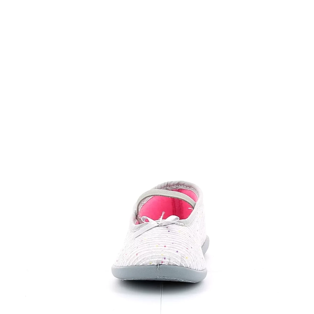 Image (5) de la chaussures Cypres Kids - Pantoufles et Chaussons Gris en Textile