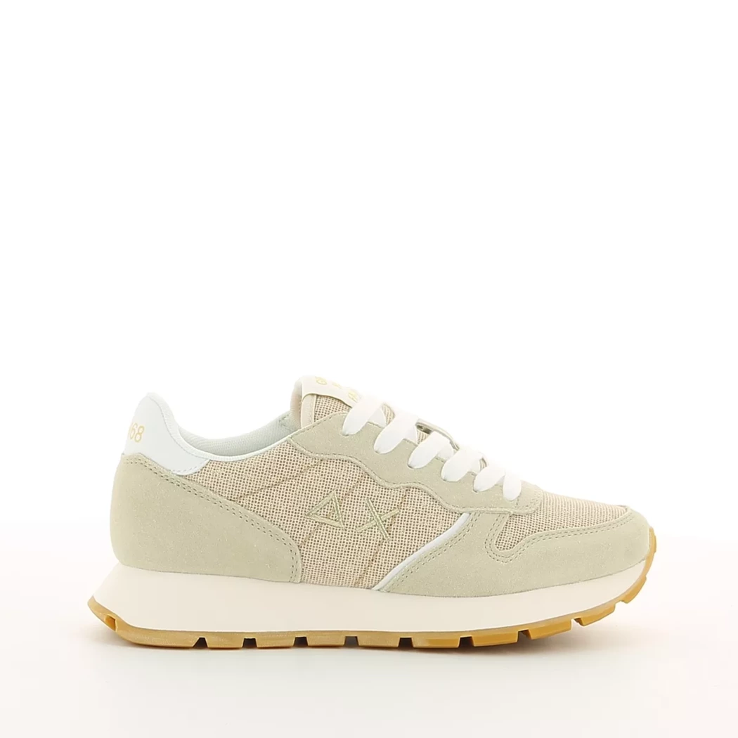 Image (2) de la chaussures Sun68 - Baskets Beige en Cuir nubuck Image (2) de la chaussures Sun68 - Baskets Beige en Cuir nubuck